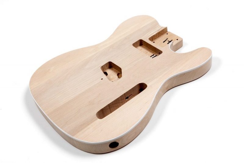 CUERPO TELECASTER DE ALISO CON BINDING