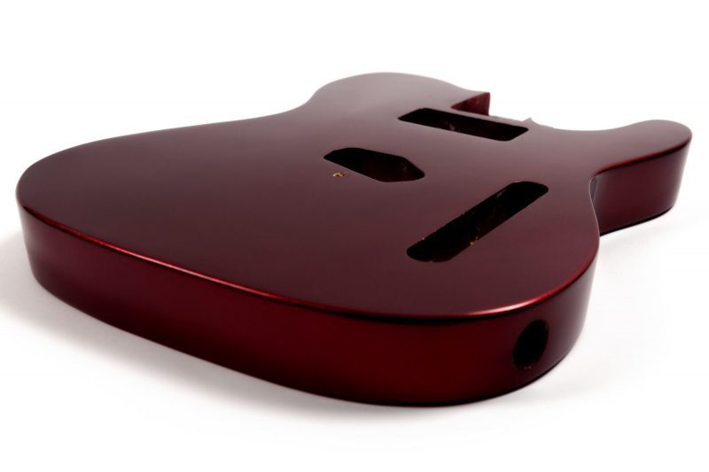 CUERPO TELECASTER DE TILO ROJO METÁLICO STOCK-B