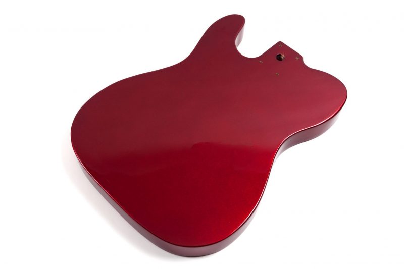 CUERPO TELECASTER DE TILO ROJO METÁLICO