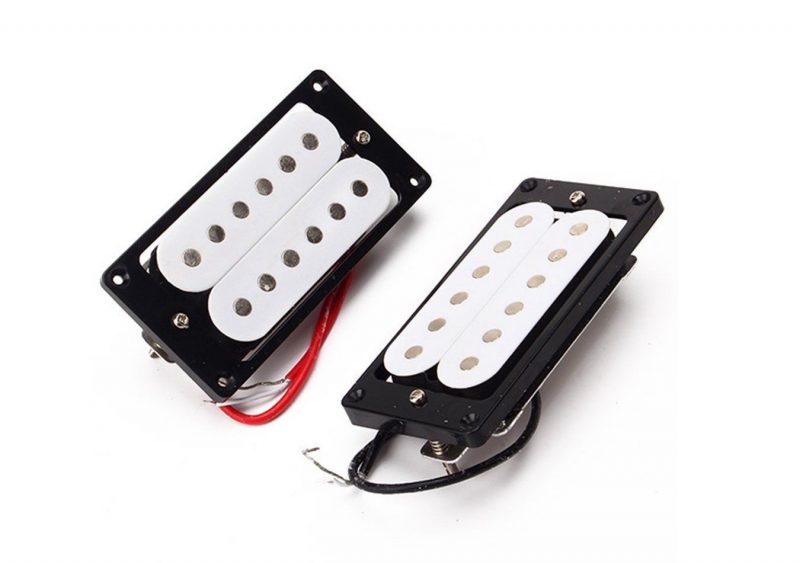 PASTILLAS HUMBUCKER BLANCAS ESTANDAR