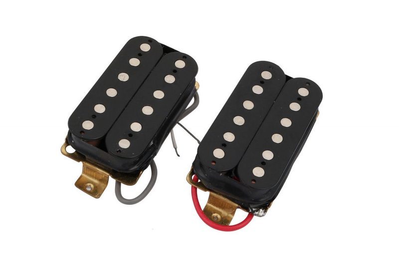 PASTILLAS HUMBUCKER NEGRAS ESTANDAR