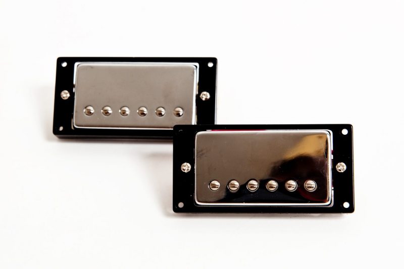 PASTILLAS HUMBUCKER CROMADAS