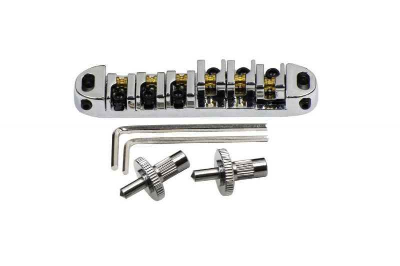 CHROME ROLLER TUNE O MATIC BRIDGE