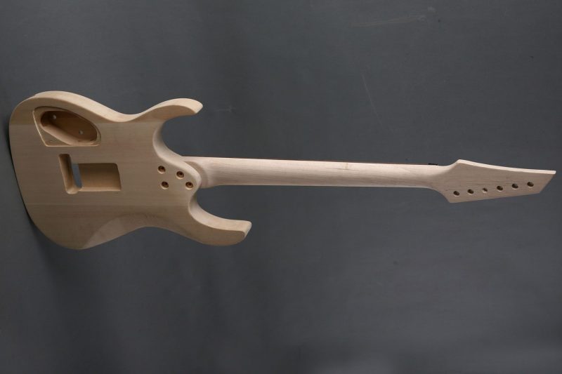 KIT DIY GUITARRA ELECTRICA JS DE CAOBA