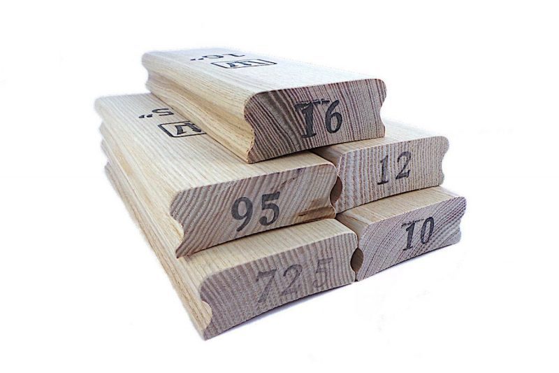 WOOD SANDING RADIUS BLOCKS FOR FINGERBOARD/FRETBOARD 100MM