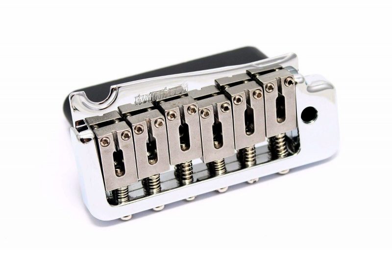 CHROME WILKINSON WVP STRATOCASTER TREMOLO BRIDGE