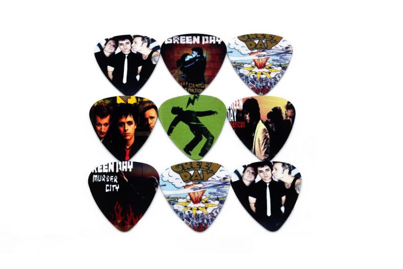 GREEN DAY GUITAR PICKS