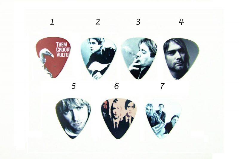 NIRVANA GUITAR PICKS