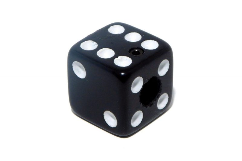 BOTONES DADOS NEGROS
