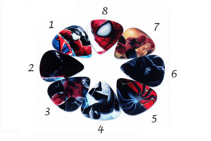 SPIDERMAN GUITAR PICKS