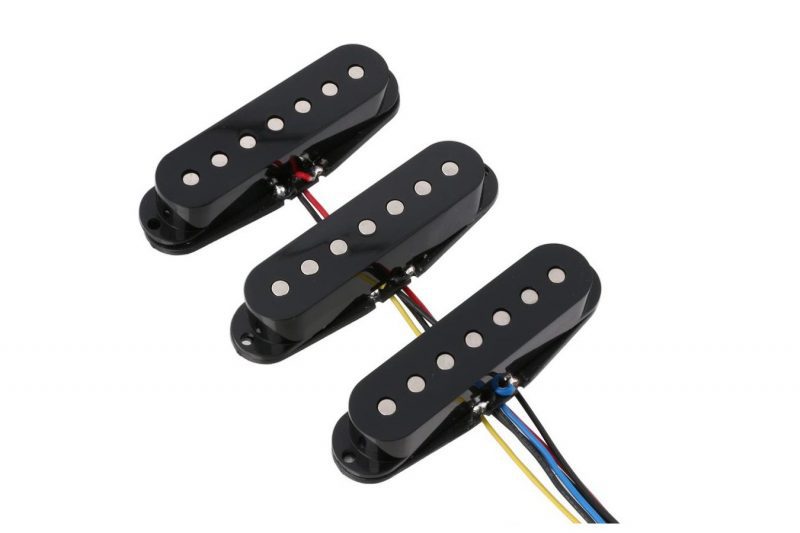 PASTILLAS SINGLE COIL NEGRAS ESTANDAR