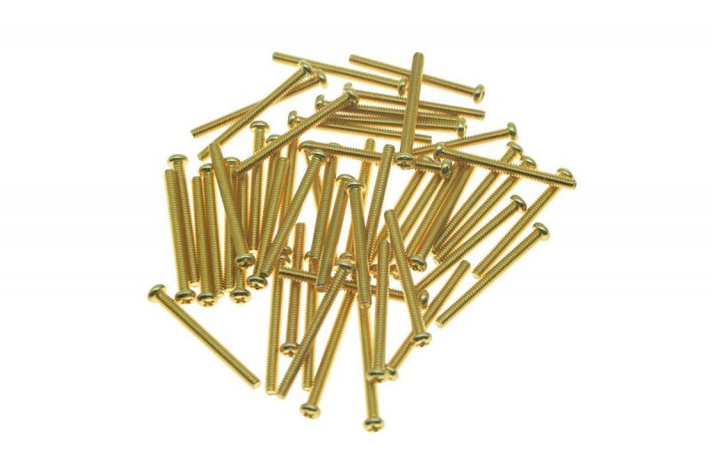 TORNILLOS PARA PASTILLAS HUMBUCKER USA/IMPERIAL DORADOS