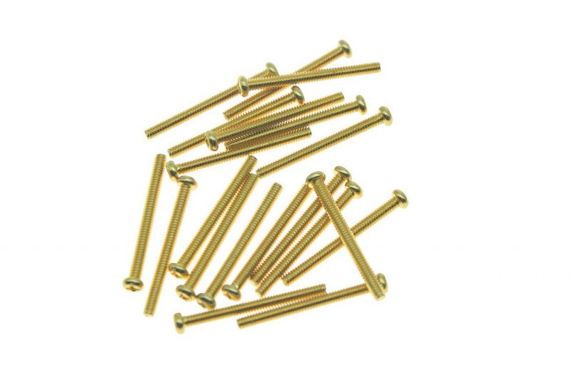 TORNILLOS PARA PASTILLAS HUMBUCKER USA/IMPERIAL DORADOS