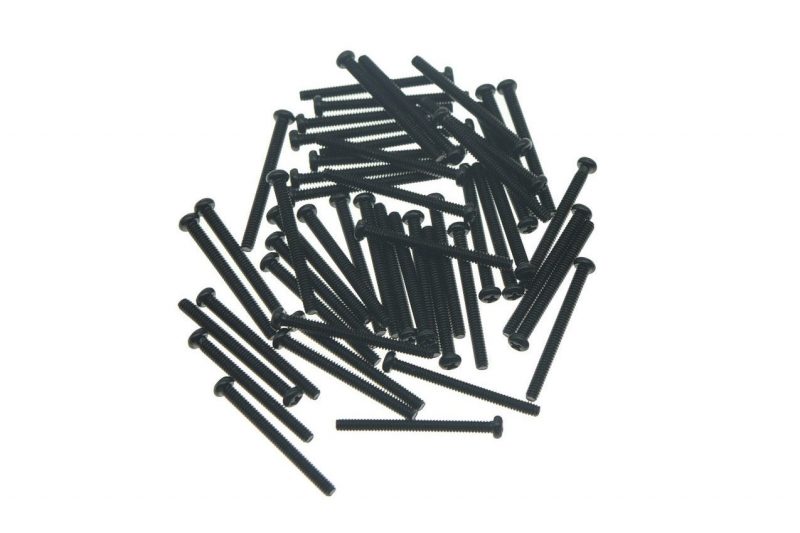 BLACK USA/IMPERIAL THREAD HUMBUCKER SCREWS