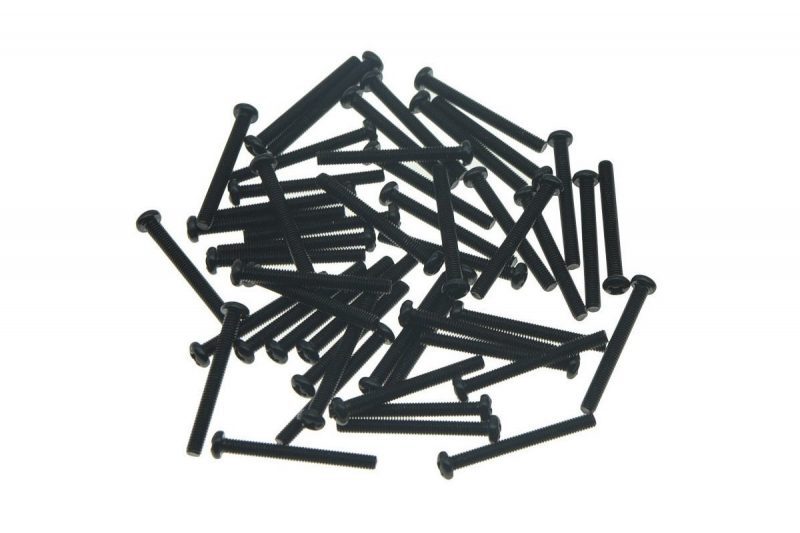 BLACK USA/IMPERIAL THREAD HUMBUCKER SCREWS
