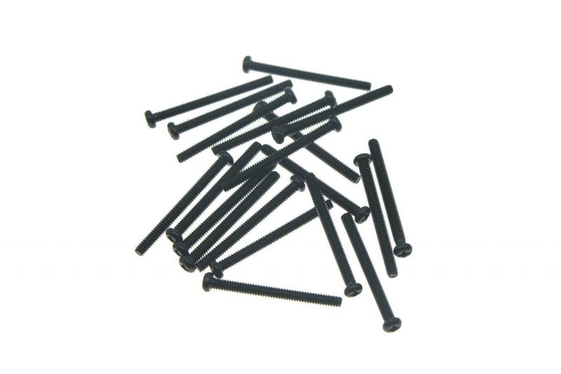 BLACK USA/IMPERIAL THREAD HUMBUCKER SCREWS