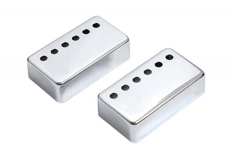 CUBIERTAS ARTEC HUMBUCKER 6 POLOS AJUSTABLES CROMADAS