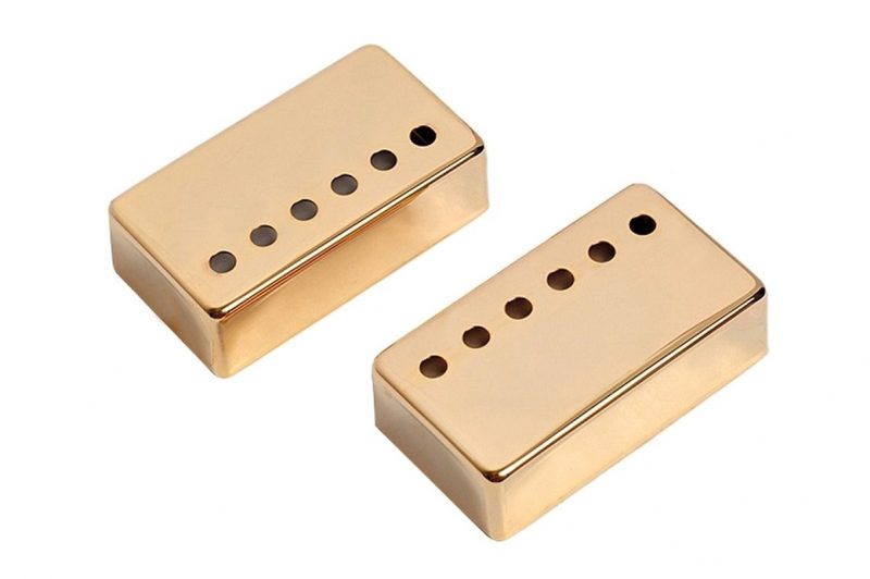CUBIERTAS ARTEC HUMBUCKER 6 POLOS AJUSTABLES DORADAS