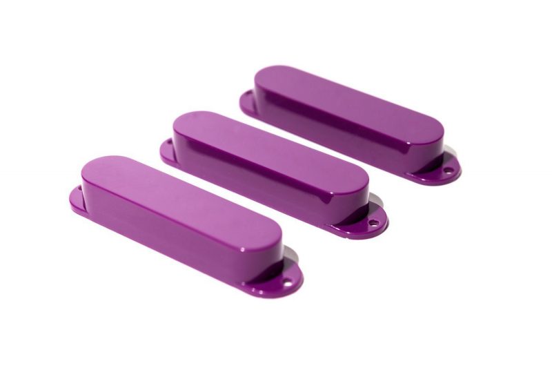 PURPLE SINGLE COIL CLOSED COVERS
