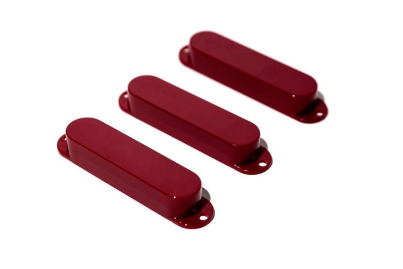CUBIERTAS CERRADAS PARA PASTILLAS SINGLE COIL ROJAS