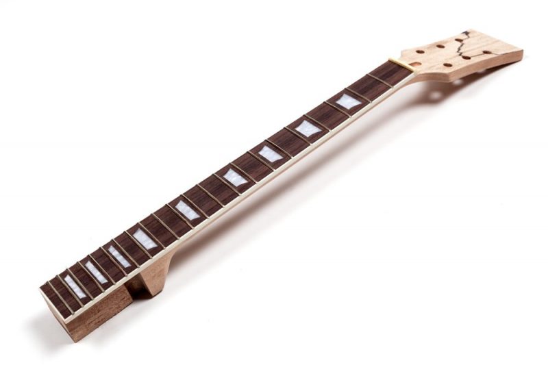 MASTIL LES PAUL DE CAOBA Y PALO ROSA TRAPECIOS ENCOLADO PALA ESPALTADA