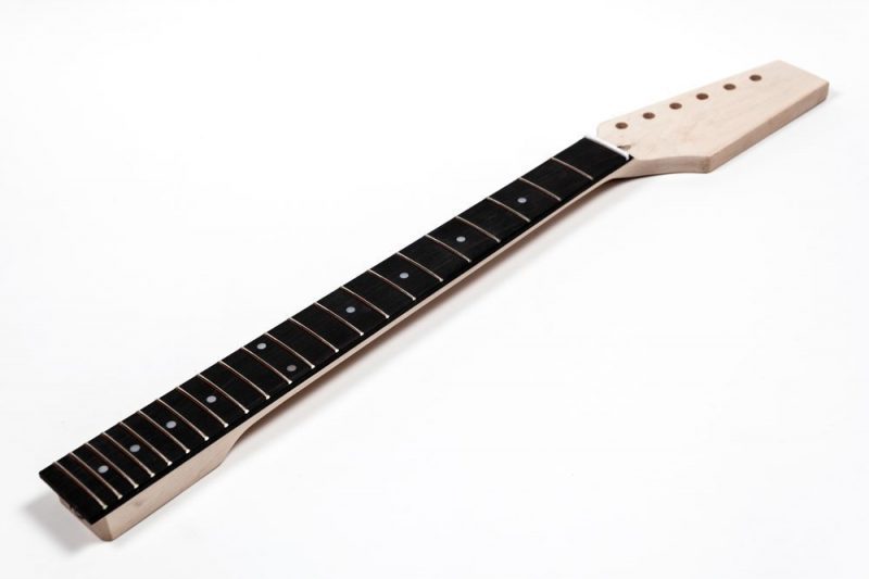 MASTIL STRATOCASTER DE ARCE Y EBANO 22 TRASTES CEJILLA HUESO STOCK-B
