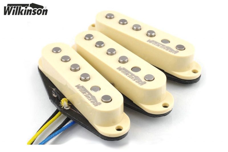 CREAM WILKINSON VINTAGE 60's WVS ALNICO V SINGLE COIL PICKUPS