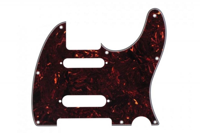 PICKGUARD TELECASTER NASHVILLE MARRÓN TORTOISE 4 CAPAS