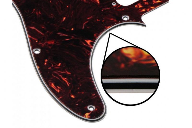PICKGUARD TELECASTER NASHVILLE MARRÓN TORTOISE 4 CAPAS