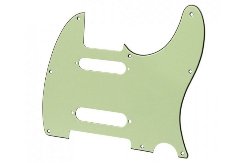 PICKGUARD TELECASTER NASHVILLE MINT GREEN 3 CAPAS