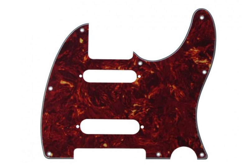 PICKGUARD TELECASTER NASHVILLE ROJO TORTOISE 4 CAPAS