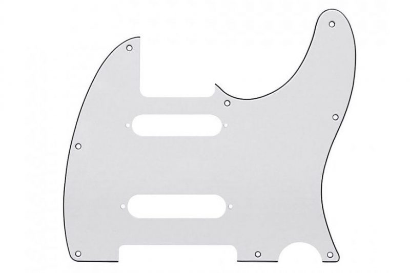 PICKGUARD TELECASTER NASHVILLE BLANCO 3 CAPAS