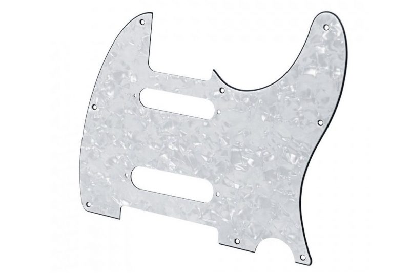PICKGUARD TELECASTER NASHVILLE BLANCO PERLADO 4 CAPAS