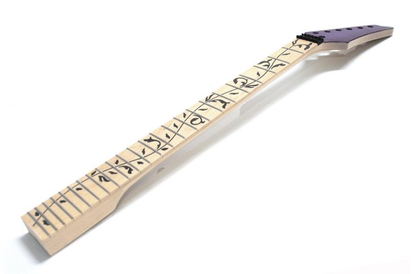 MASTIL JEM DE ARCE ÁRBOL DE LA VIDA CLEAR GLOSS MORADO SUNBURST