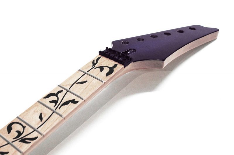 MASTIL JEM DE ARCE ÁRBOL DE LA VIDA CLEAR GLOSS MORADO SUNBURST