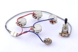 EPIPHONE LES PAUL WIRING HARNESS KIT BLACK TIP - Clandestine Guitars ...