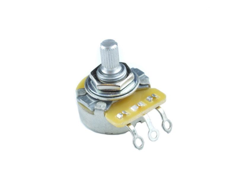 CTS A250K DIMPLE 24MM FULL SIZE SHORT SHAFT POTENTIOMETER