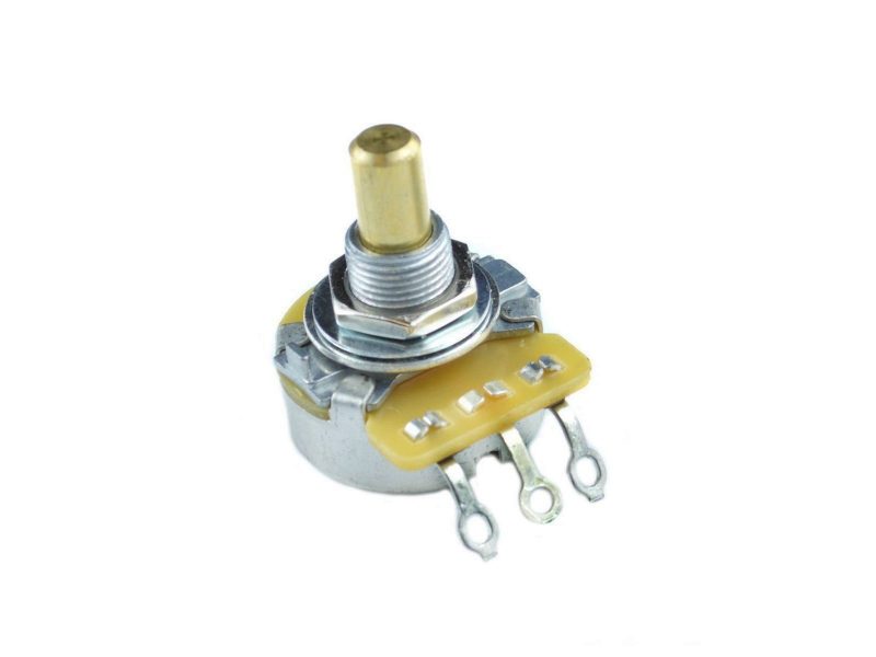 CTS A250K 24MM FULL SIZE LONG SOLID SHAFT POTENTIOMETER