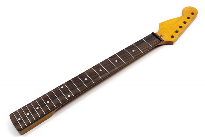 MASTIL STRATOCASTER INVERTIDO DE ARCE Y PALO ROSA 21 TRASTES VINTAGE TINT GLOSS