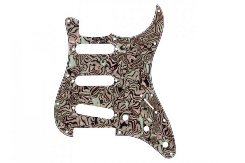 BOA STRIPE STRATOCASTER PICKGUARD SSS 4 PLY