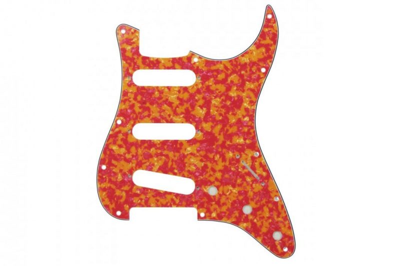 PICKGUARD STRATOCASTER SSS ORANGE SHELL