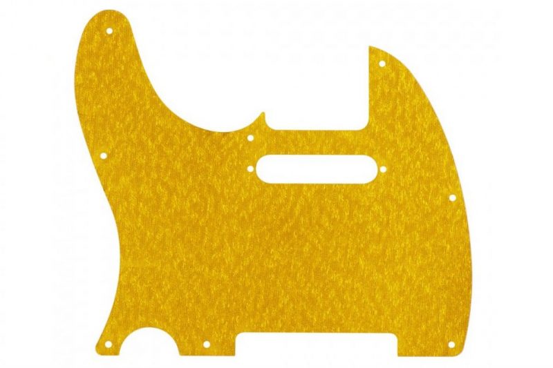 GOLD SPARKLE TELECASTER PICKGUARD