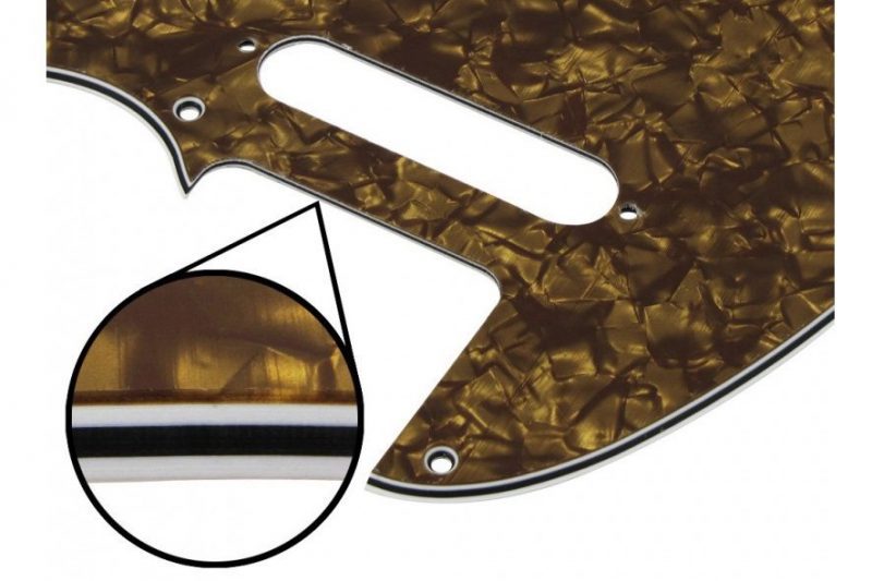 PICKGUARD TELECASTER DORADO MARRON PERLADO