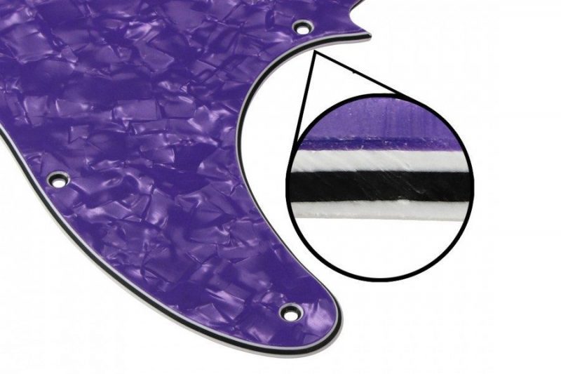 PURPLE PEARL TELECASTER PICKGUARD