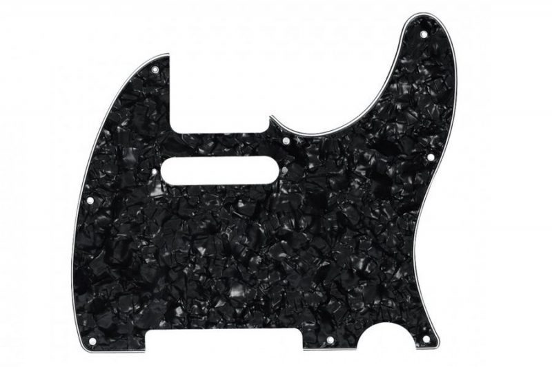 PICKGUARD TELECASTER NEGRO PERLADO