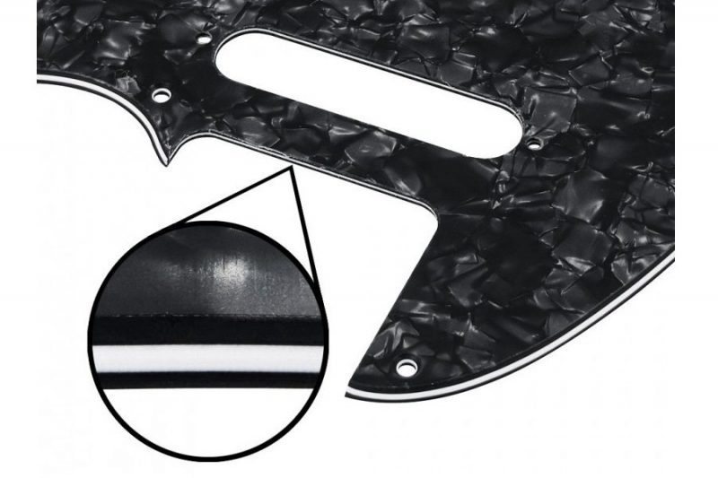 PICKGUARD TELECASTER NEGRO PERLADO