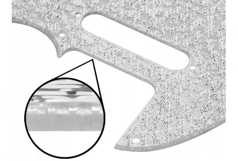 SILVER SPARKLE TELECASTER PICKGUARD