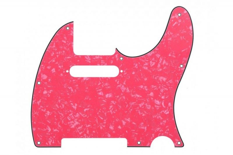PINK PEARL TELECASTER PICKGUARD