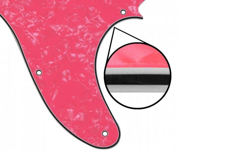 PINK PEARL TELECASTER PICKGUARD