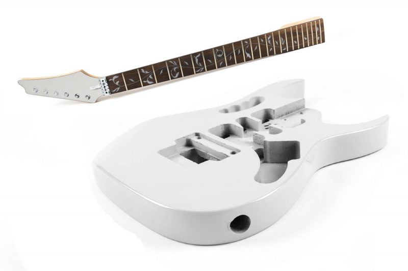 KIT DIY GUITARRA ELECTRICA JEM DE TILO BLANCO